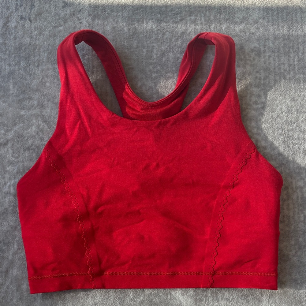 lululemon athletica Bold Red Sports Bra